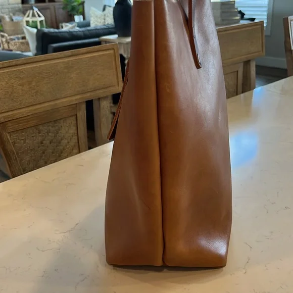KMM & Co Cognac Tote - Picture 6 of 10